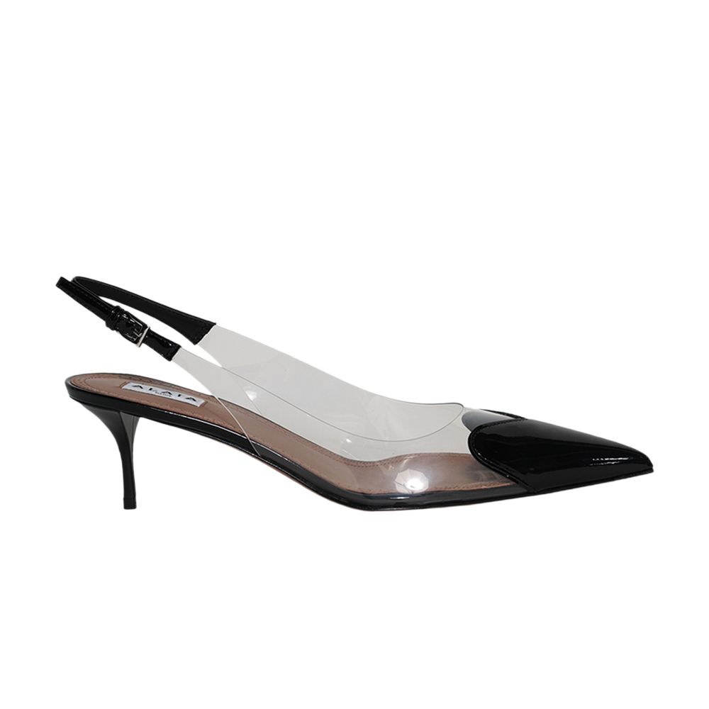 Pre-owned Alaïa Wmns Le Coeur Slingback 'black' | Women's Size 37.5