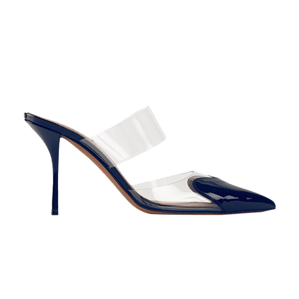 Pre-owned Alaïa Wmns Heart Cut Out Pump 'dark Blue' | Women's Size 37
