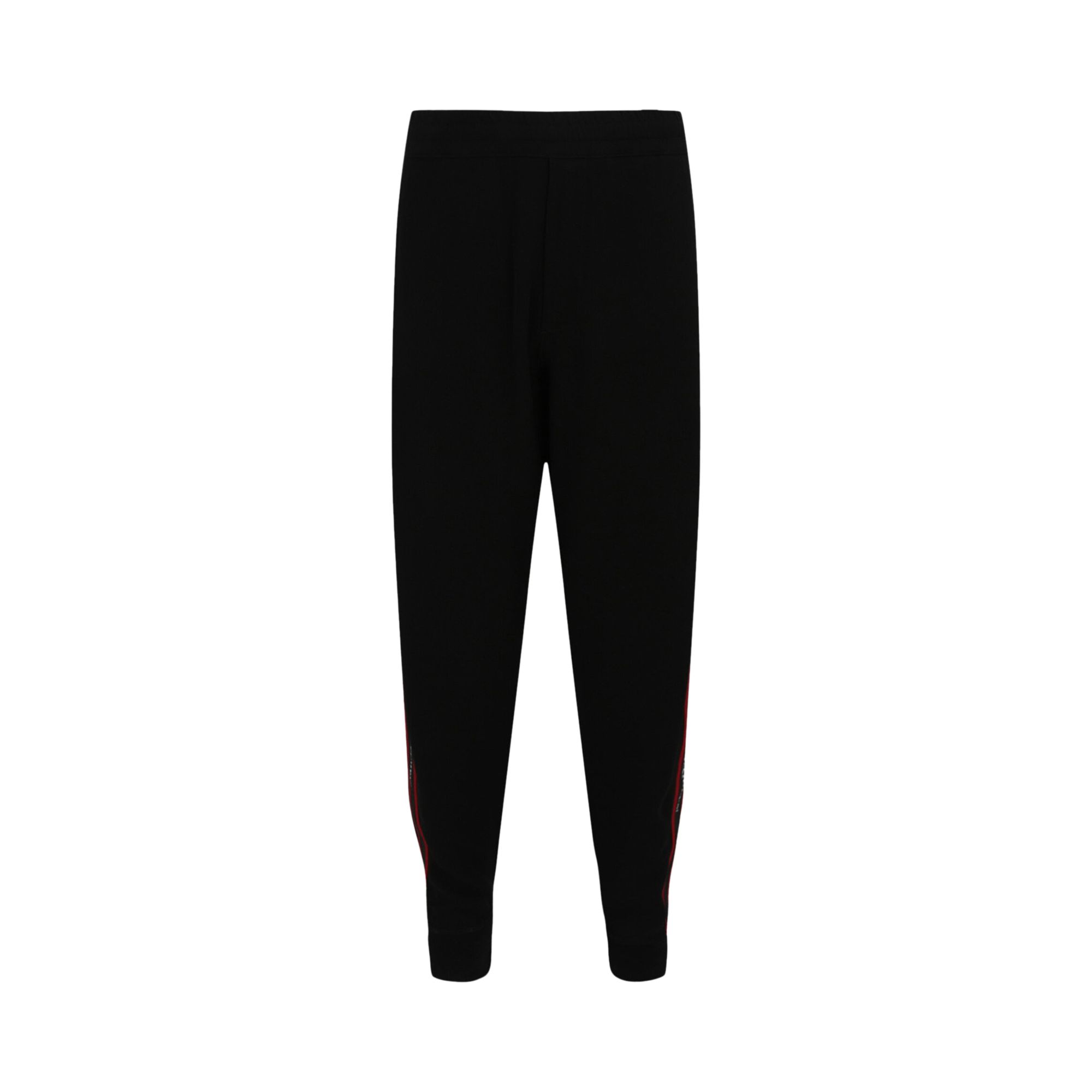 Pre-owned Alexander Mcqueen Logo Tape Joggers 'black' | Men's Size S