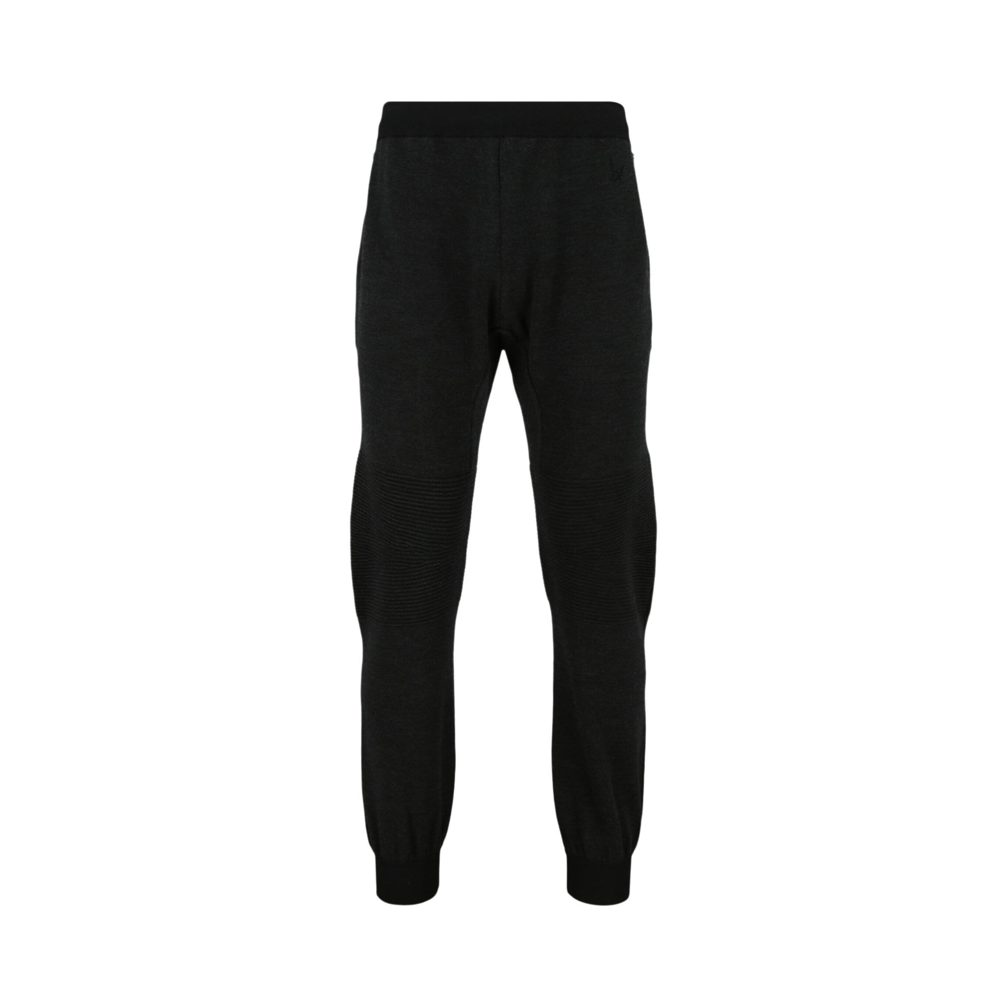 Pre-owned Bottega Veneta Knit Jogger Pants 'charcoal/black' | Men's Size 52