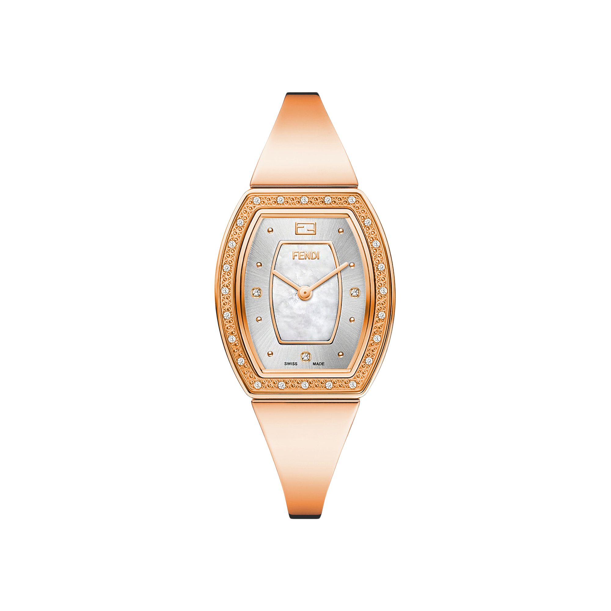 Pre-owned Fendi My Way Diamond Watch 'rose Gold' | Women's Size Onesize