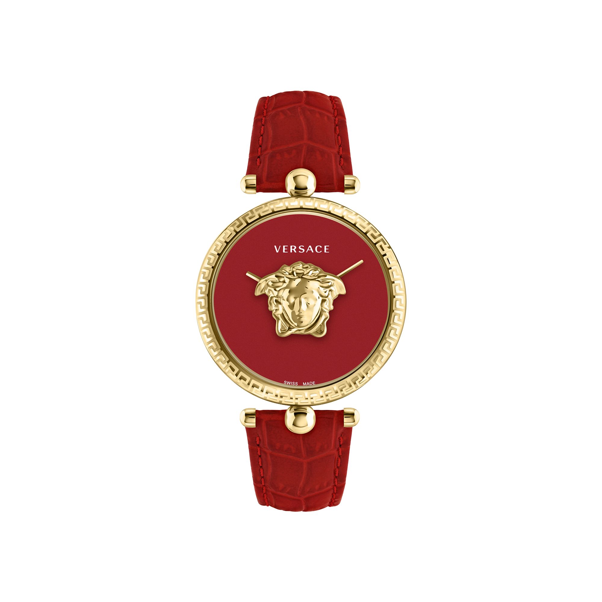 Pre-owned Versace Palazzo Empire Strap Watch 'gold' | Women's Size Onesize