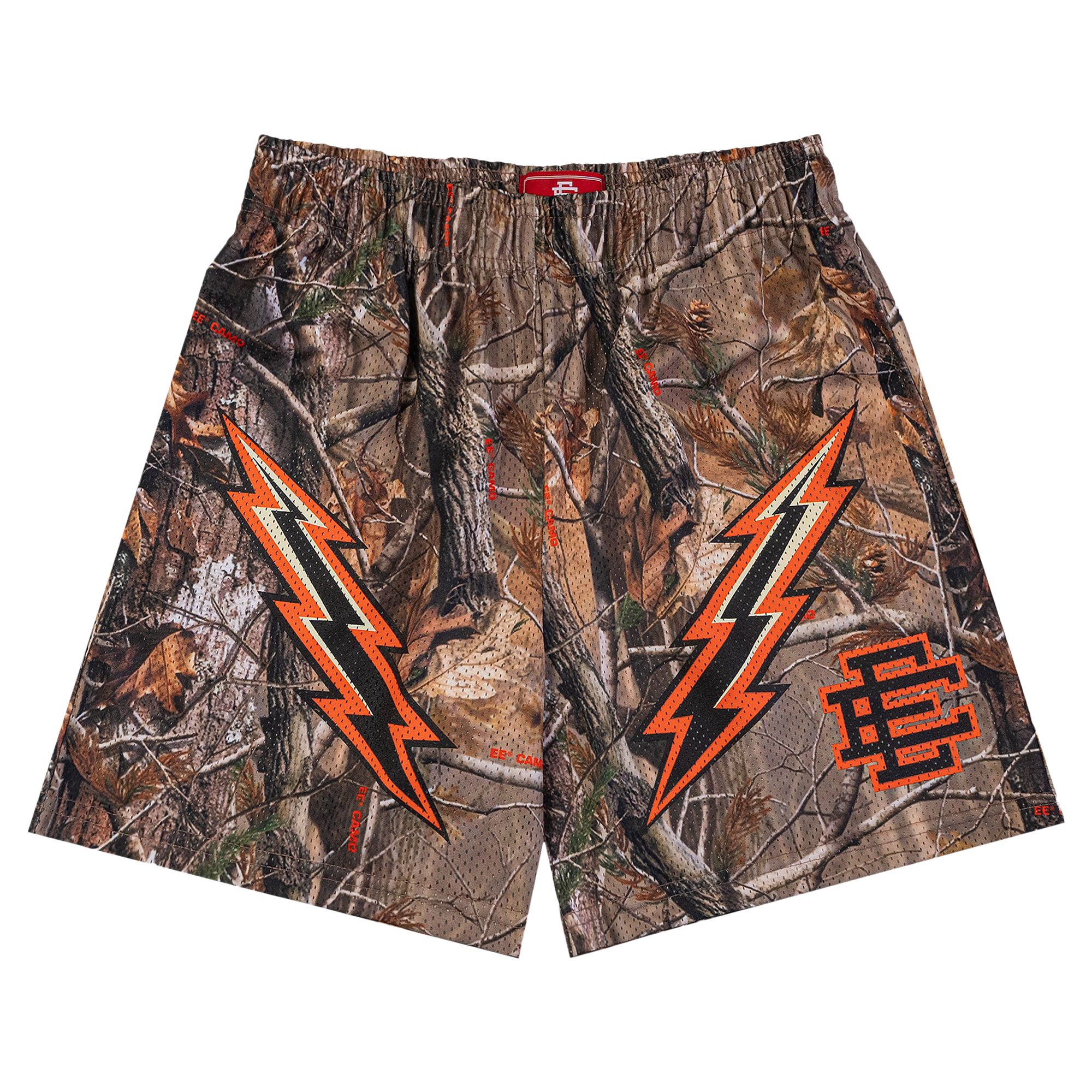 Pre-owned Eric Emanuel Ee Basic Short 'orange' | Men's Size M