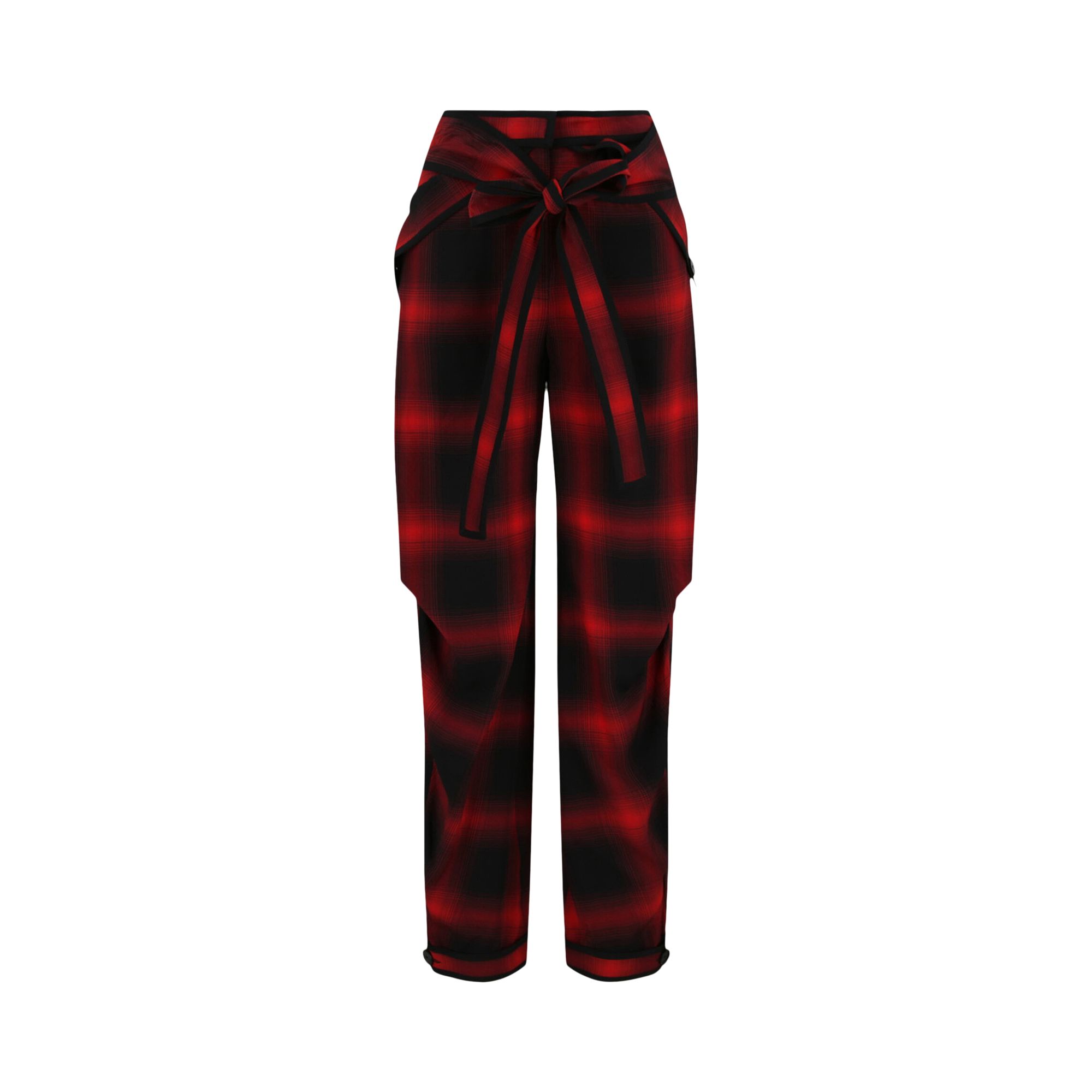 Pre-owned Stella Mccartney Bessie Trousers 'black/red' | Women's Size 42