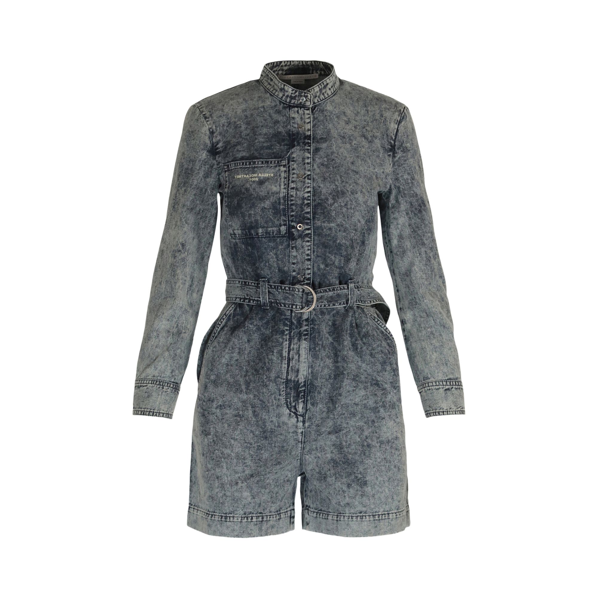 Pre-owned Stella Mccartney All In One Denim Jumpsuit 'blue' | Women's Size 36