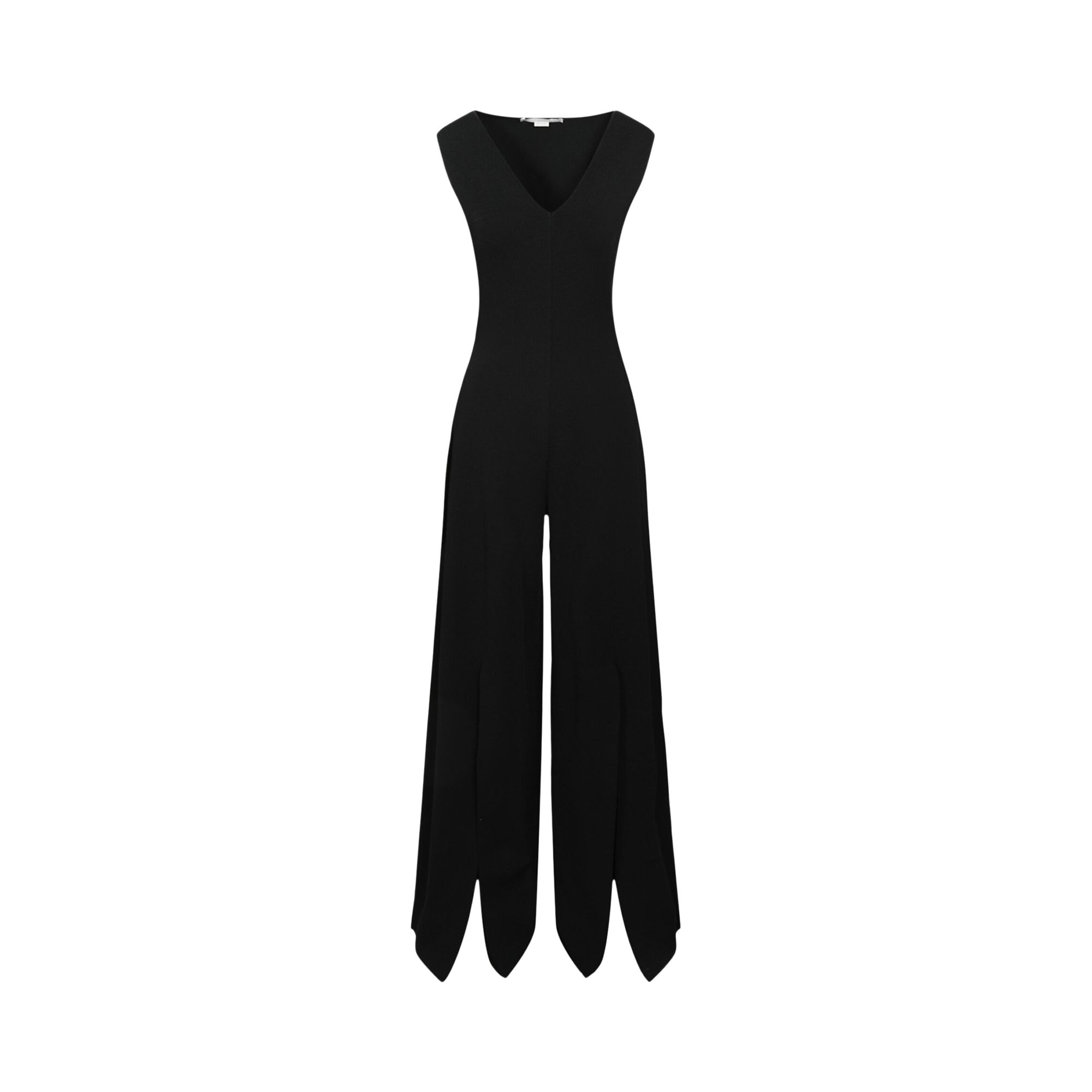 Pre-owned Stella Mccartney Compact Knit Jumpsuit 'black' | Women's Size 38