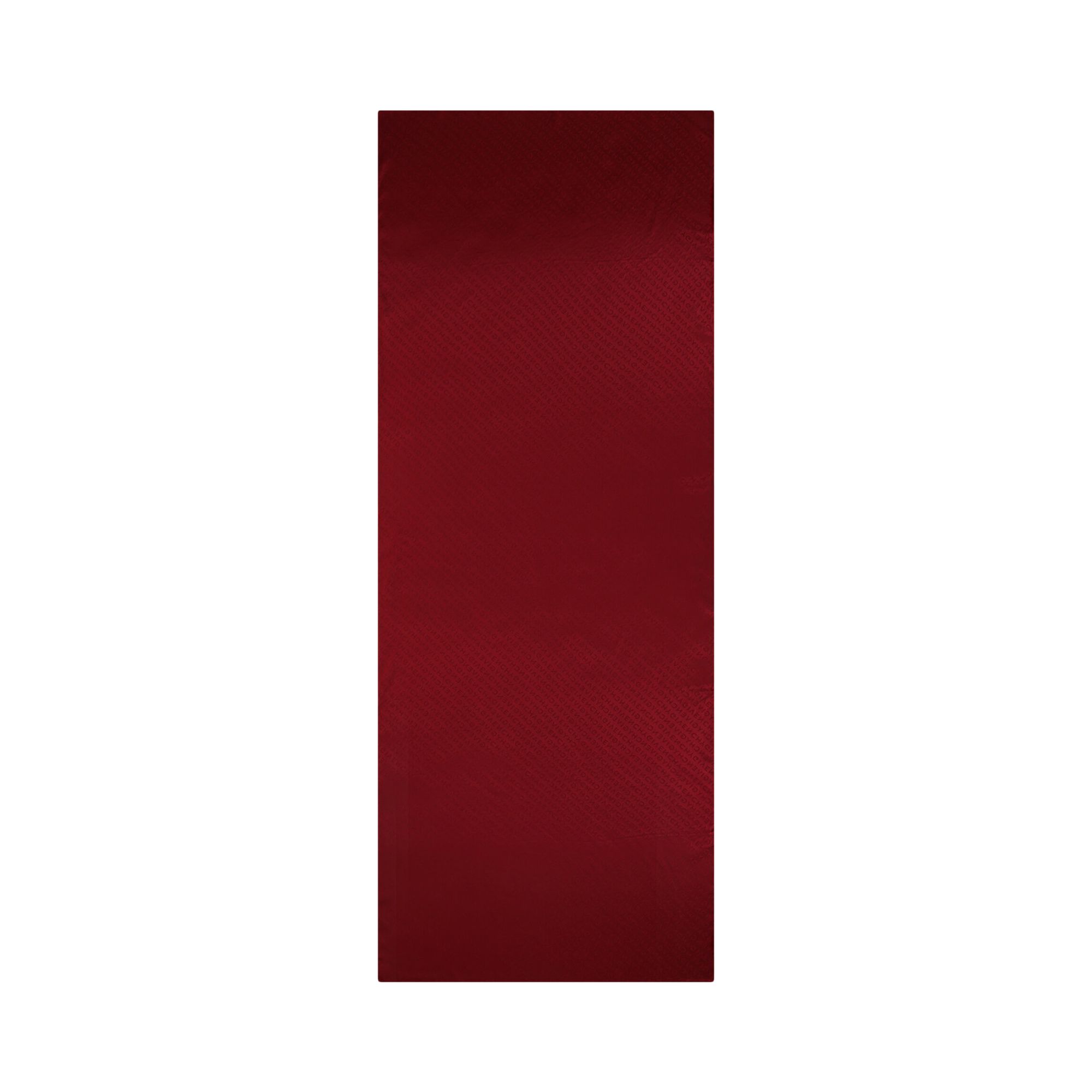 Pre-owned Givenchy Logo Printed Silk Scarf 'red' | Women's Size Onesize