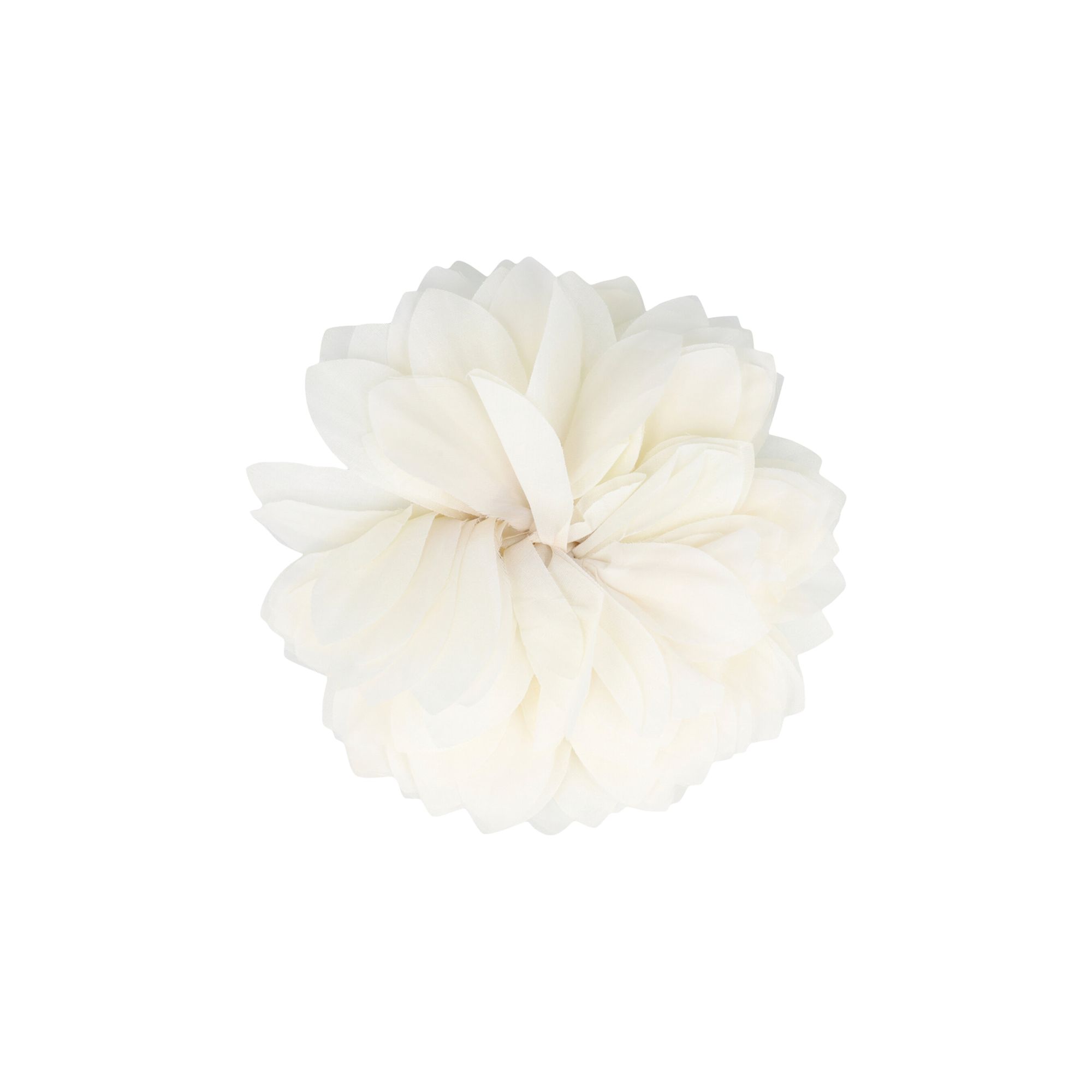 Pre-owned Gucci Flower Silk Brooch 'white' | Women's Size Onesize
