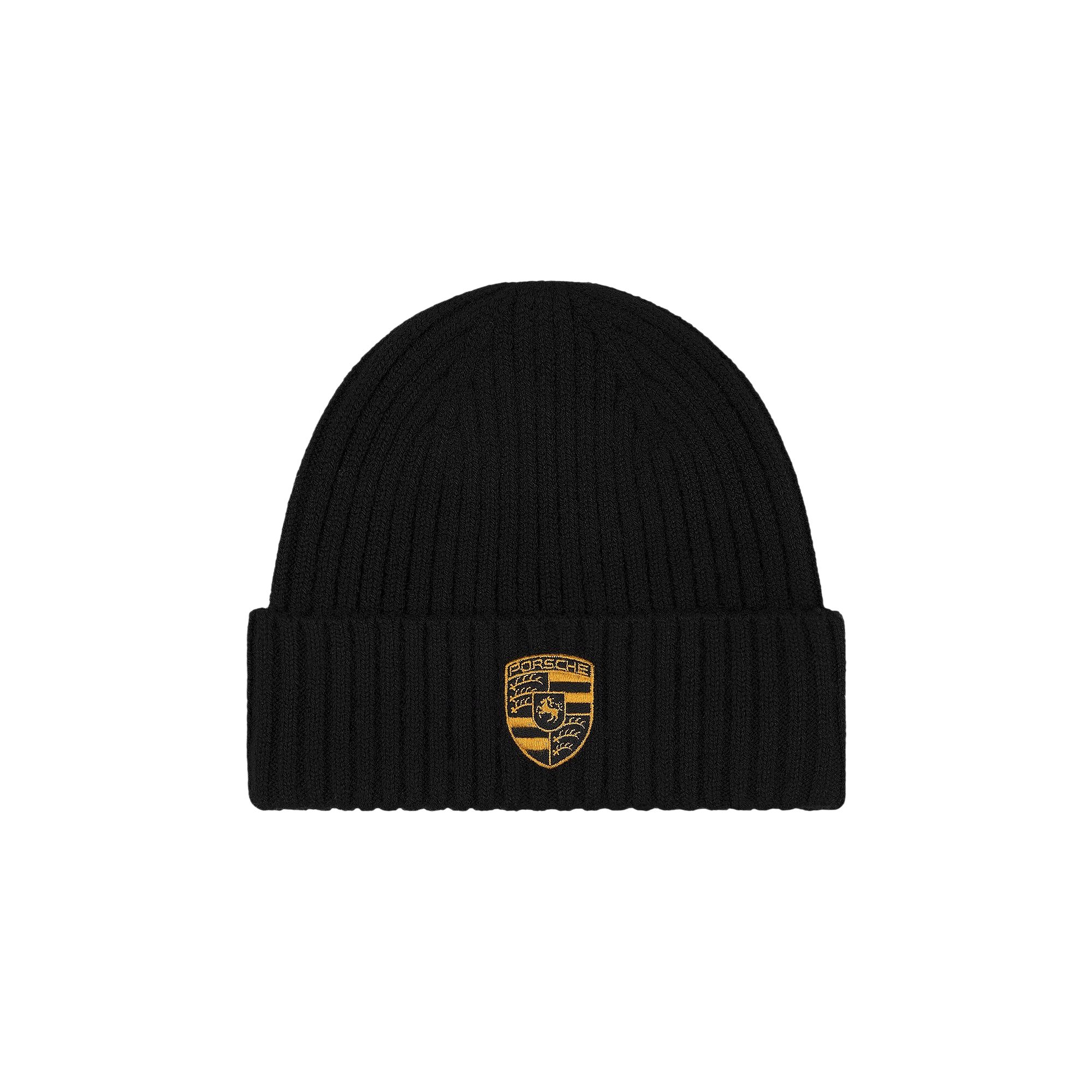 Pre-owned Aimé Leon Dore X Porsche Cashmere Beanie 'jet Black' | Men's Size Onesize