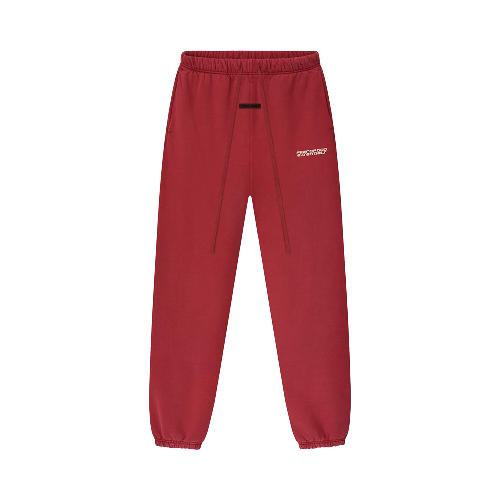 ESSENTIALS Pre-owned Fear Of God Heavy Fleece Classic Sweatpant 'crimson' | Red | Men's Size Xl