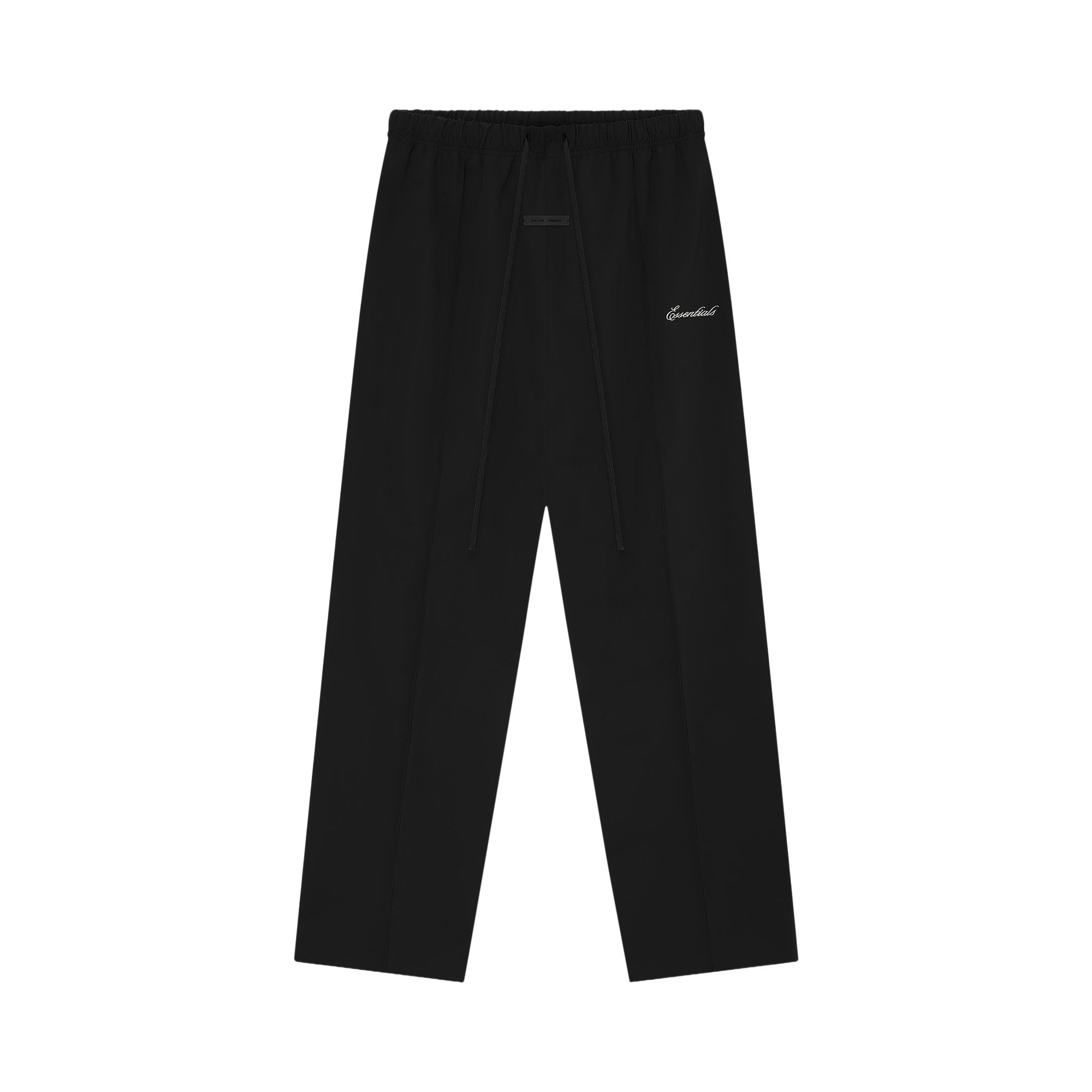 Pre-owned Essentials Fear Of God  Sporty Nylon Relaxed Trackpant 'jet Black' | Men's Size M