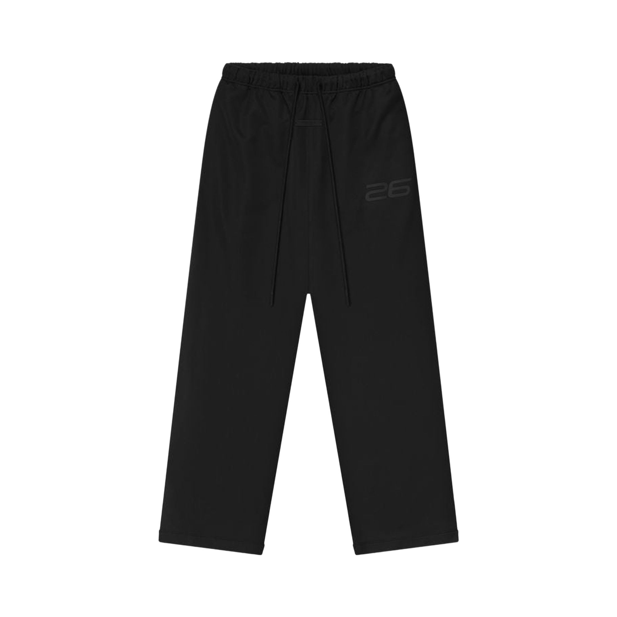 Pre-owned Essentials Fear Of God  Satin Fleece Lounge Sweatpant 'vintage Black' | Men's Size Xl