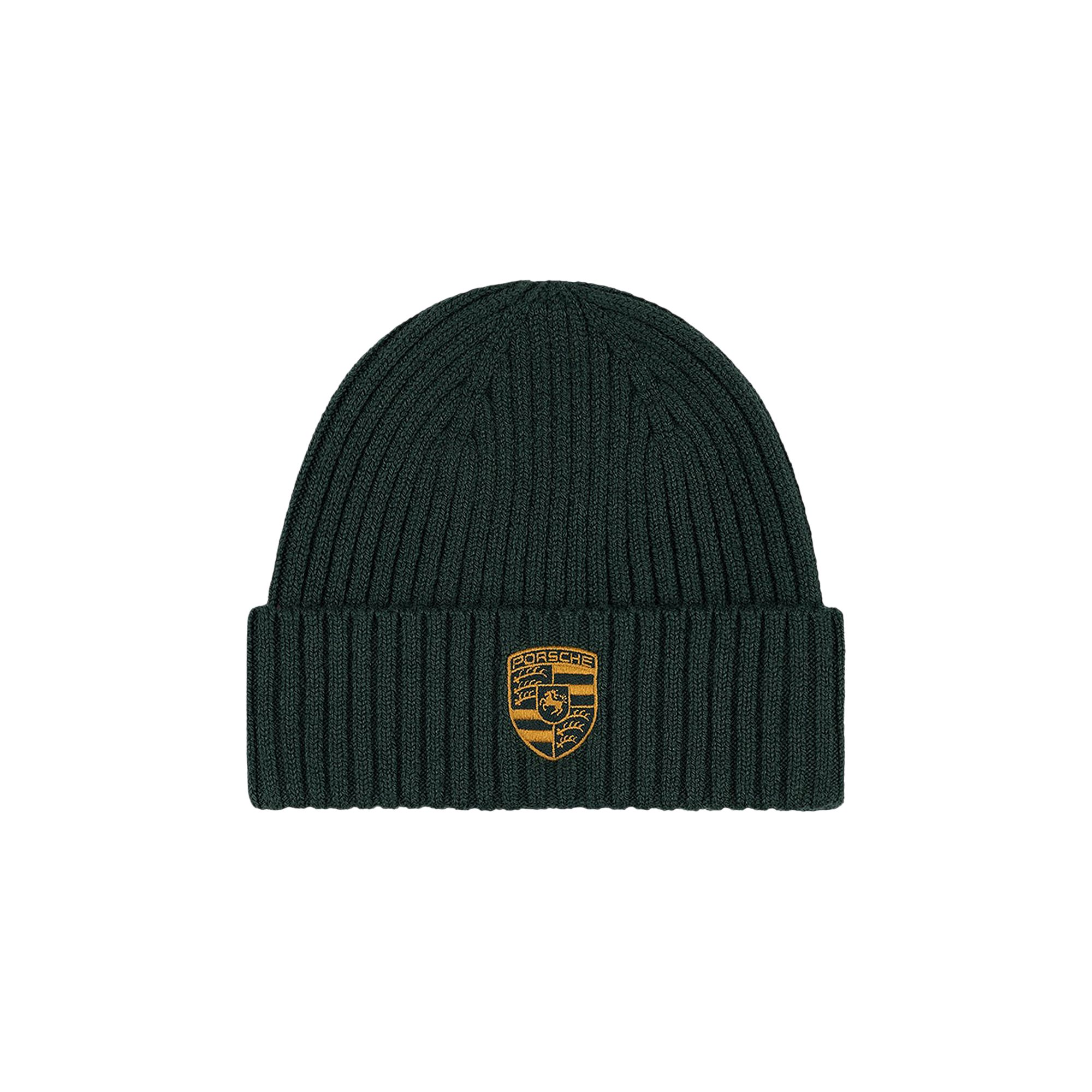 Pre-owned Aimé Leon Dore X Porsche Cashmere Beanie 'pine Grove' | Green | Men's Size Onesize