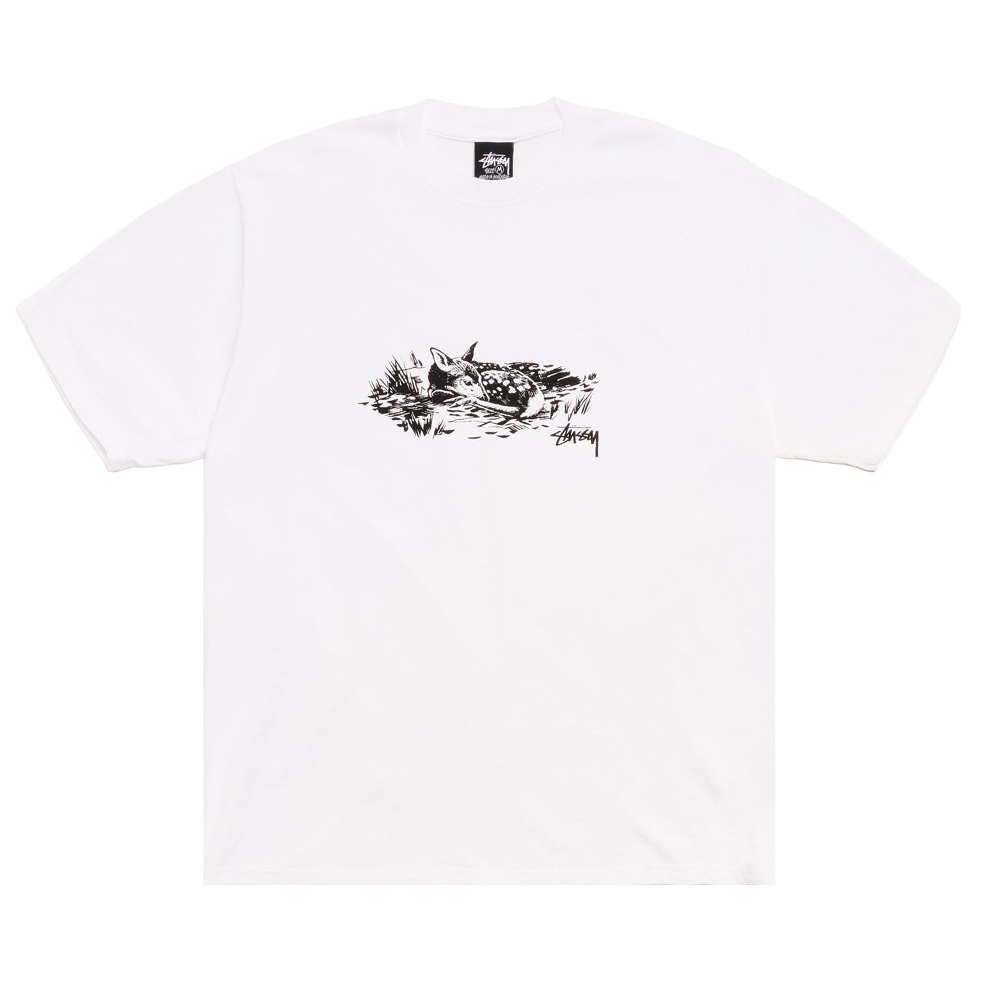 Pre-owned Stussy Fawn Tee 'white' | Men's Size L