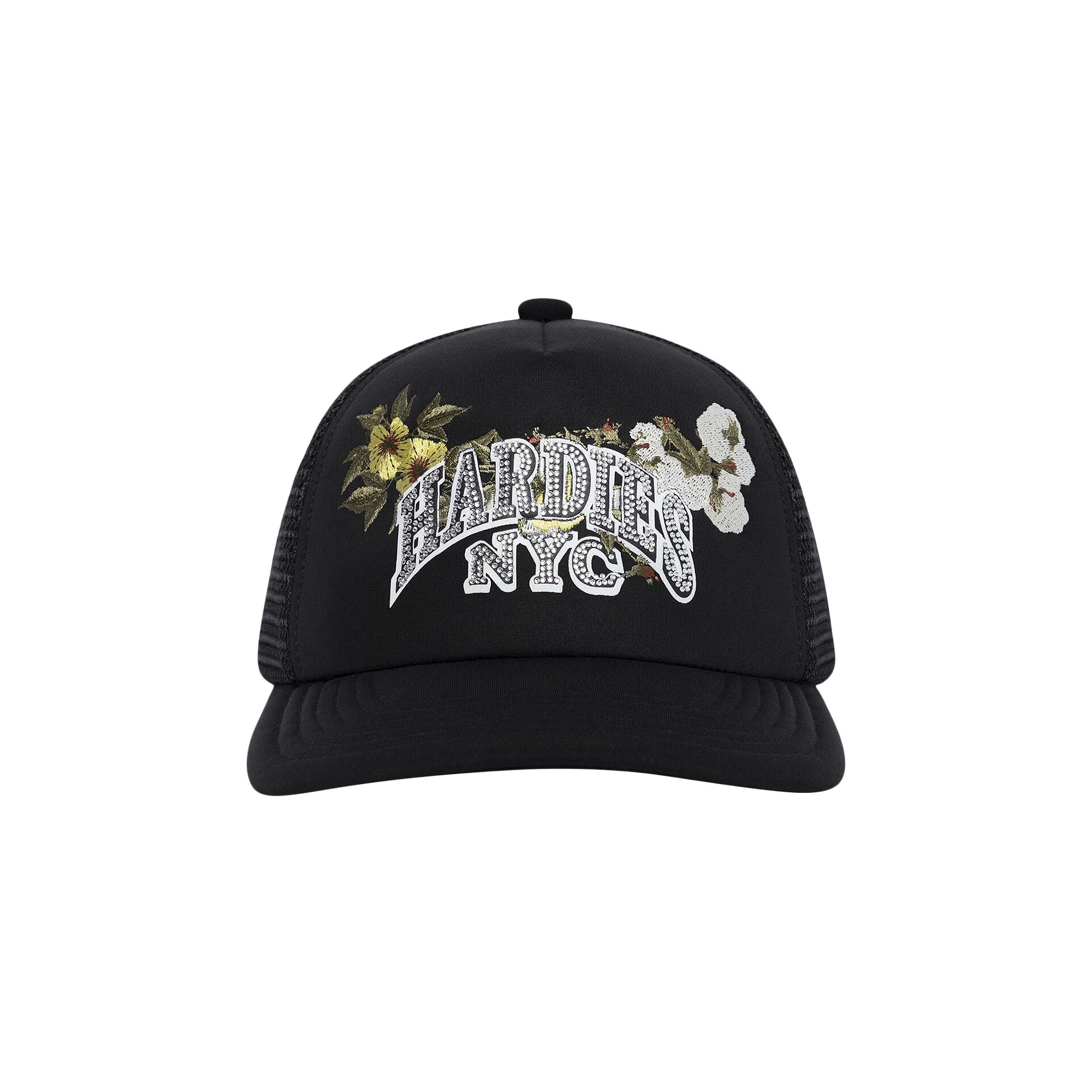 Pre-owned Denim Tears X Hardies Tears Trucker Cap 'black' | Men's Size Onesize