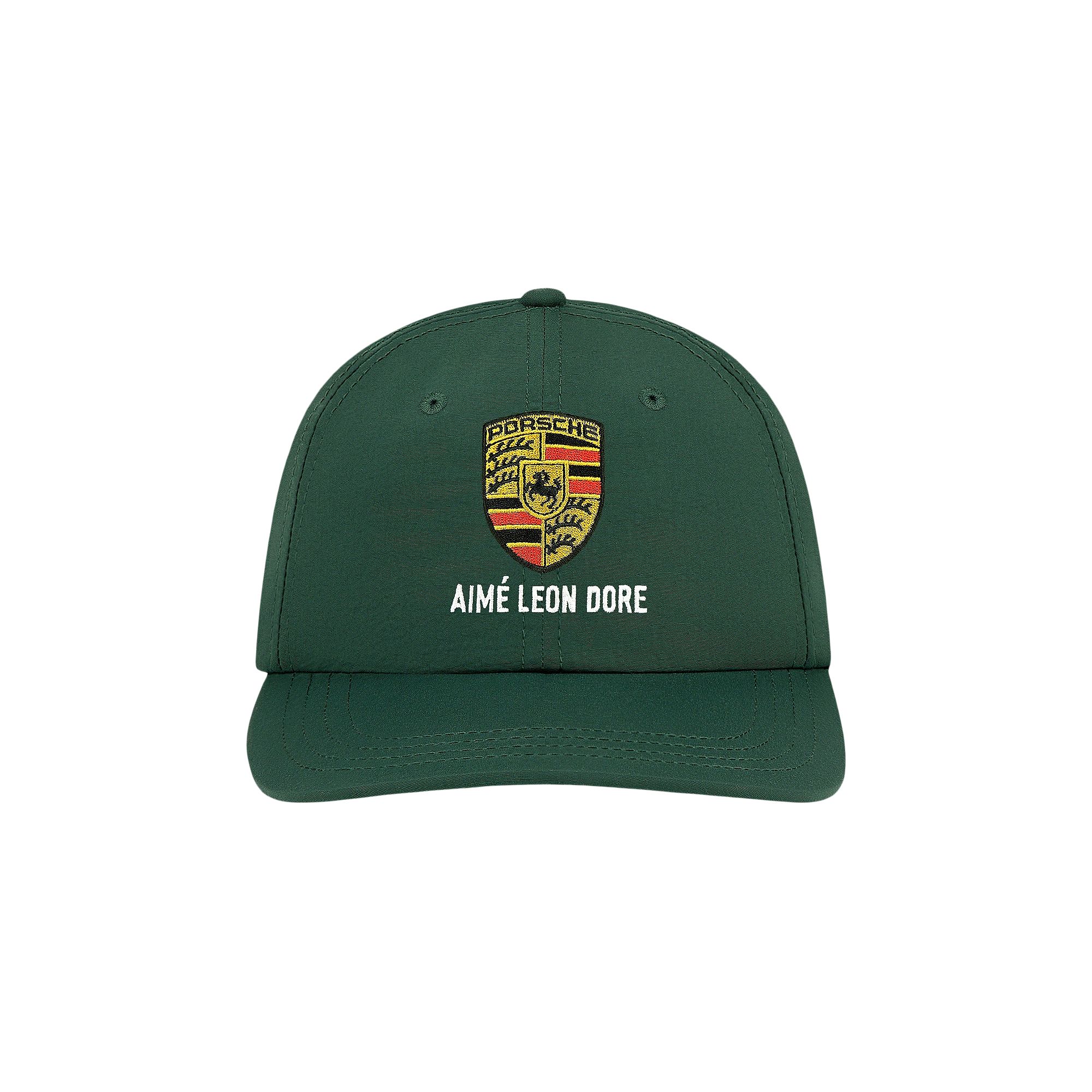 Pre-owned Aimé Leon Dore X Porsche Nylon Logo Hat 'pine Grove' | Green | Men's Size Onesize