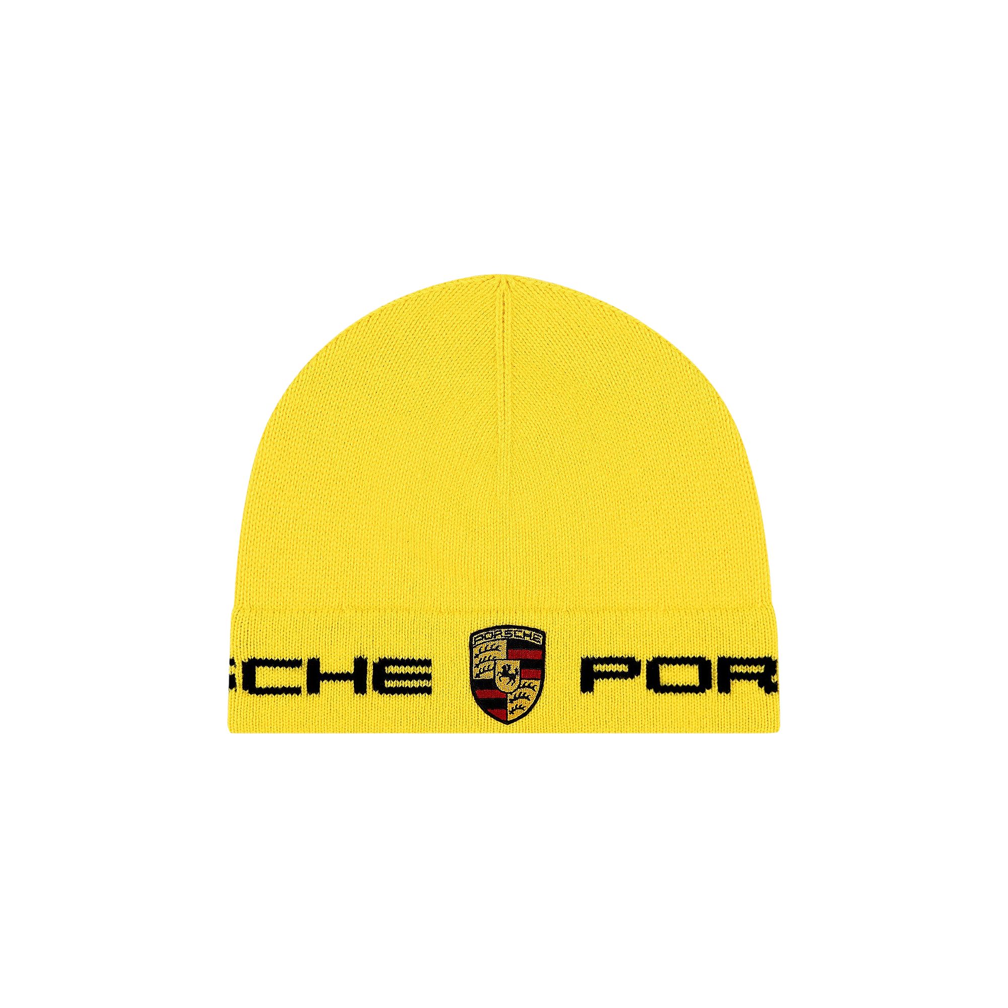 Pre-owned Aimé Leon Dore X Porsche Wool Skullcap 'aspen Gold' | Men's Size Onesize