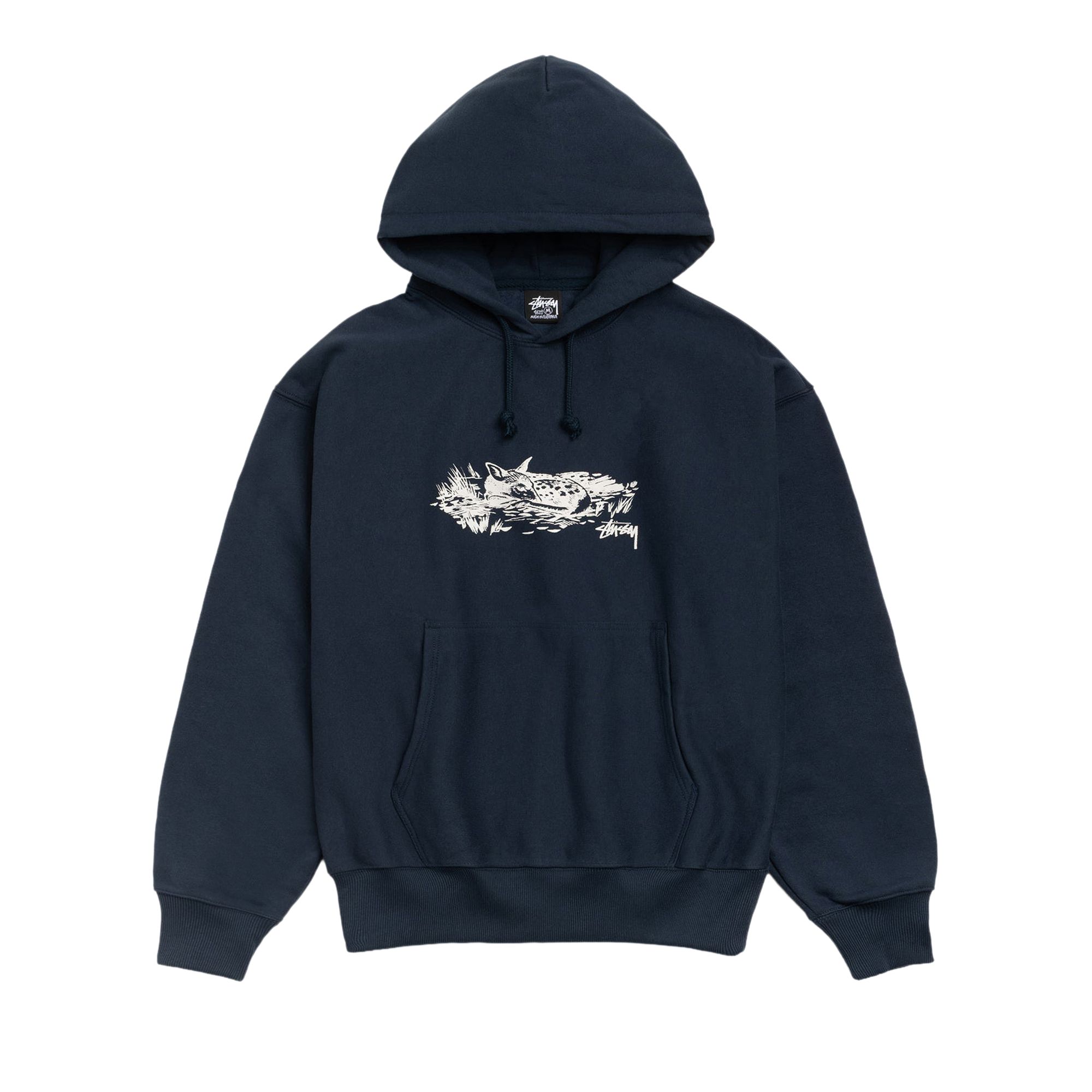 Pre-owned Stussy Fawn Hoodie 'navy' | Blue | Men's Size S