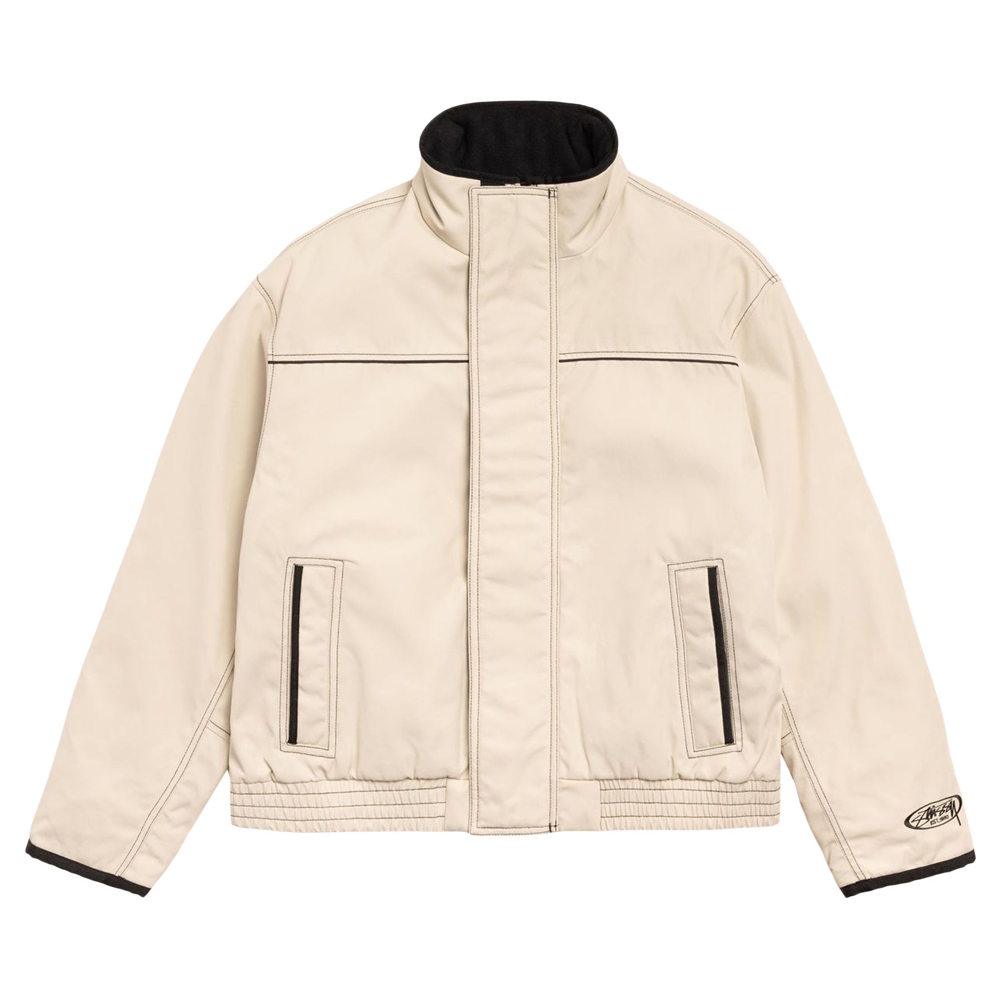 Pre-owned Stussy Insulated Built Jacket 'sand' | Tan | Men's Size Xl In Brown