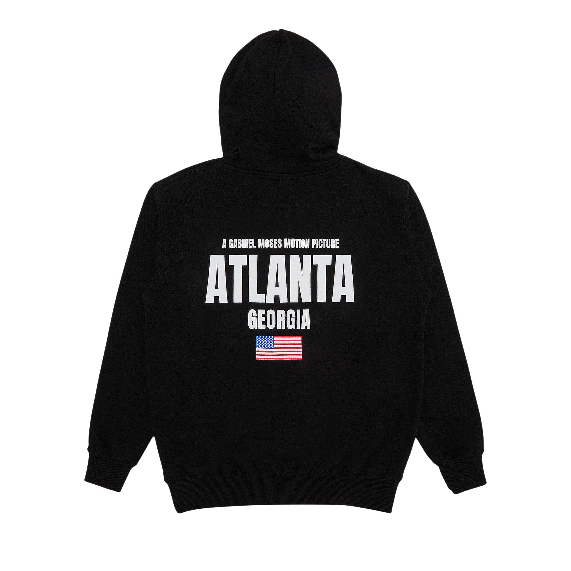 Pre-owned Goat Exclusive Gabriel Moses The Last Hour Zip Up Hooded Sweatshirt 'black' | Men's Size Xl