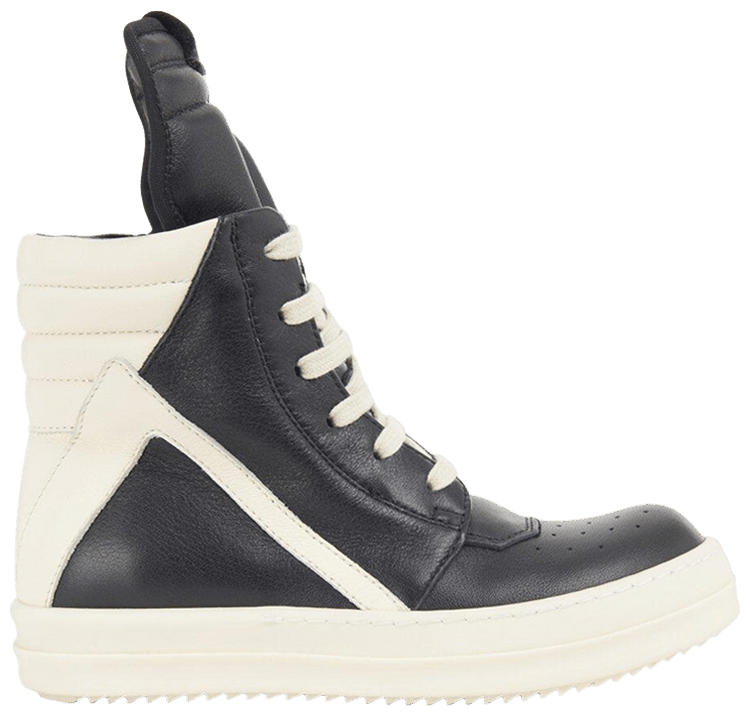 Rick Owens Geobasket Kids Black Milk