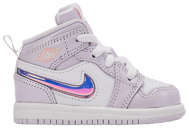 Air Jordan 1 Mid SE TD Barely Grape Atomic Pink