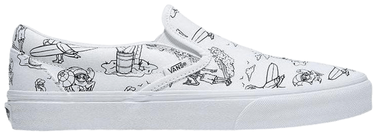 Vans Classic Slip On U Color   Low Tide