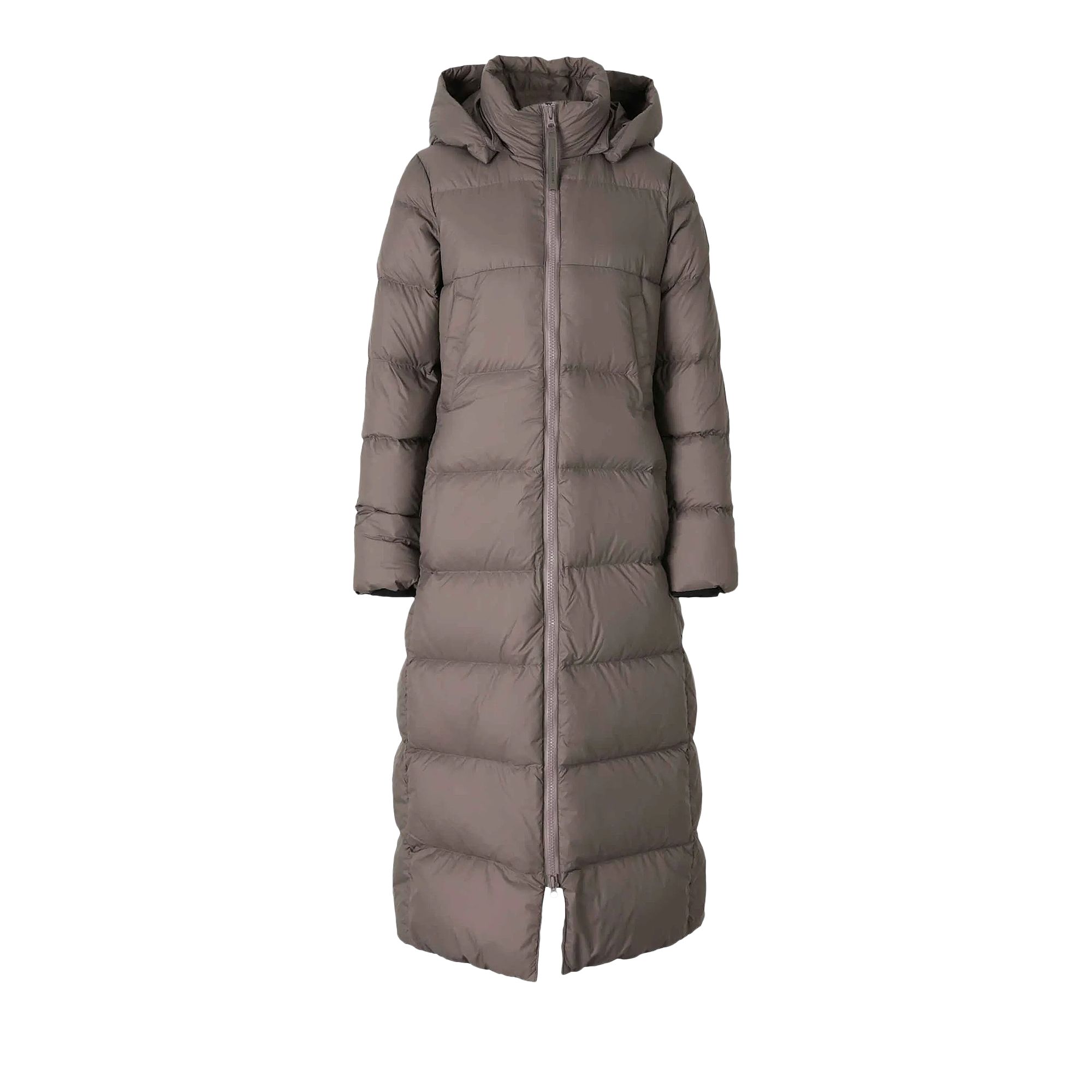 Pre-owned Canada Goose Mystique Puffer Coat 'taupe Grey' | Women's Size L In Gray