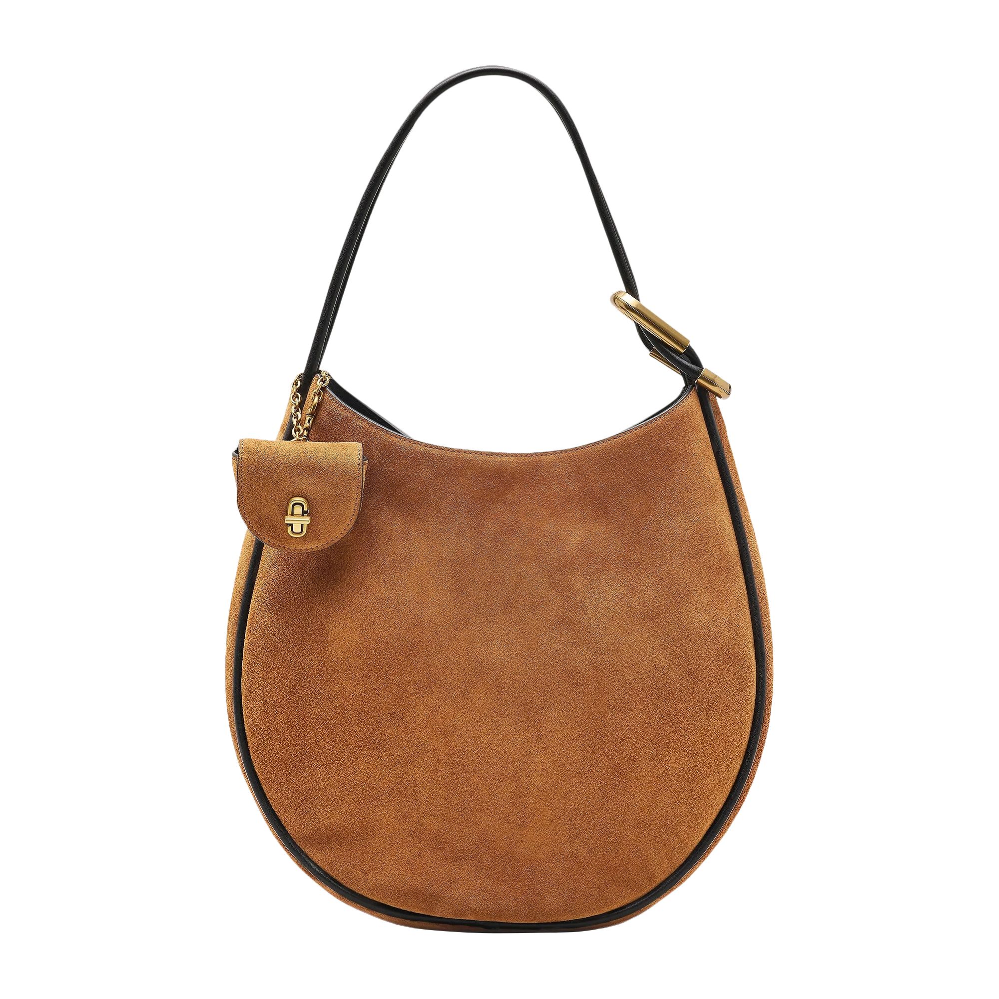 Pre-owned Marc Jacobs The Large Hobo Suede Dual Bag 'copper' | Women's Size Onesize In Brown