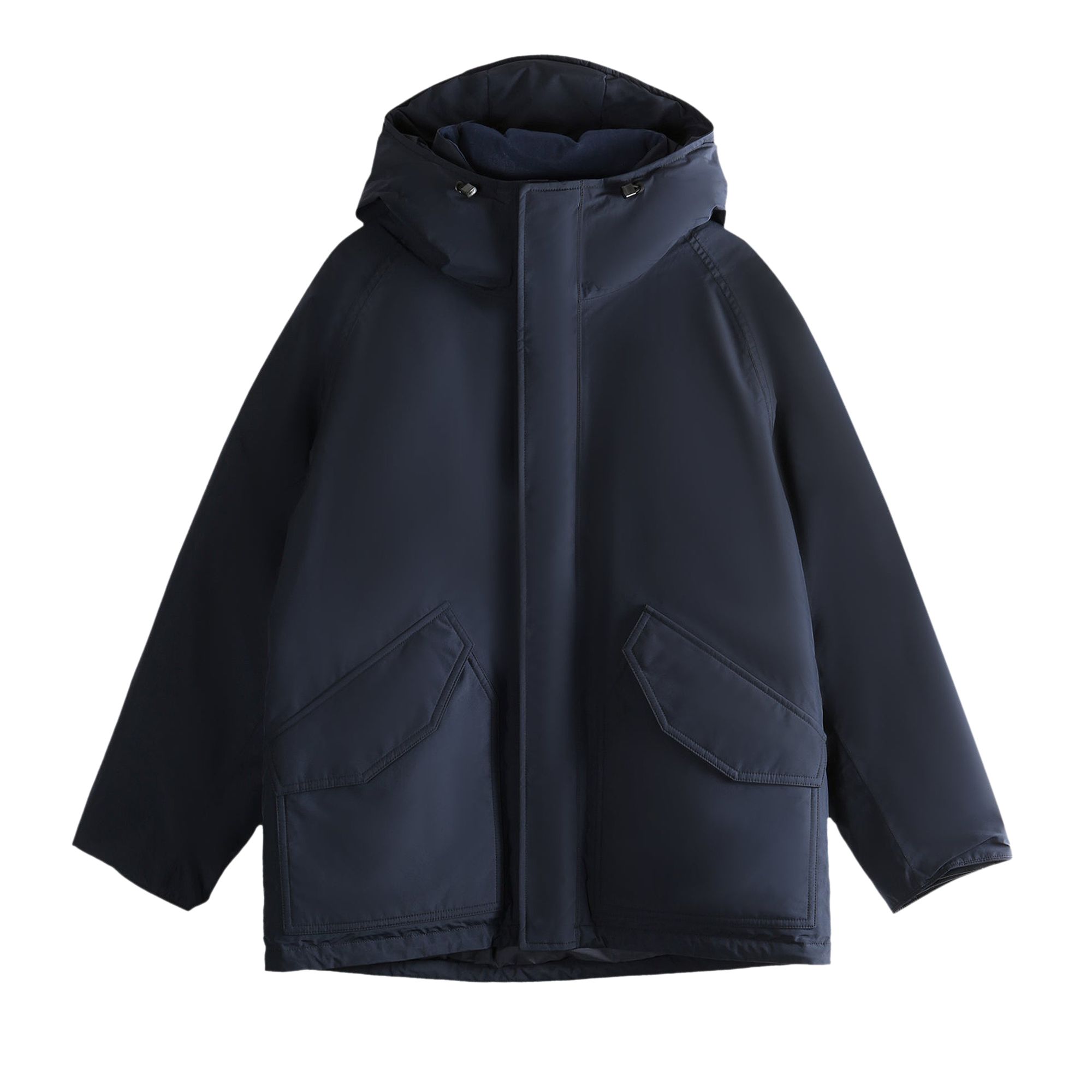 Pre-owned Nanamica Gore-tex Down Coat 'navy' | Blue | Men's Size L