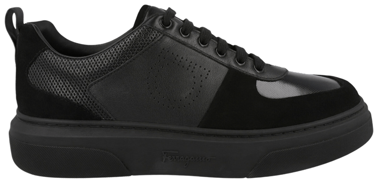 Ferragamo Cassina Low Sneaker Black