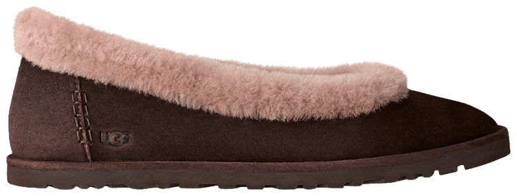 UGG Wmns Zora Ballet Flat Dusted Cocoa