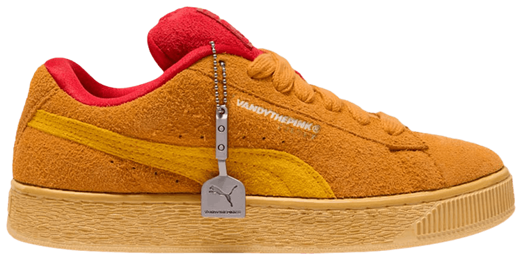 VANDYTHEPINK x Puma Suede XL Ginger Tea Fierce Red