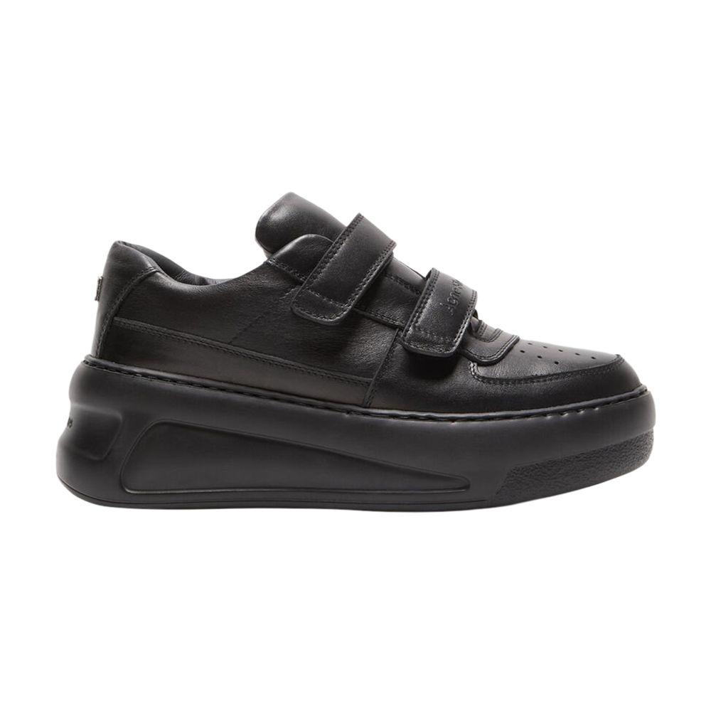 Click to view more detailed imagery on our partner's website Pre-owned Acne Studios Velcro Strap Platform Sneaker 'anthracite Grey | Black | Men's Size 43