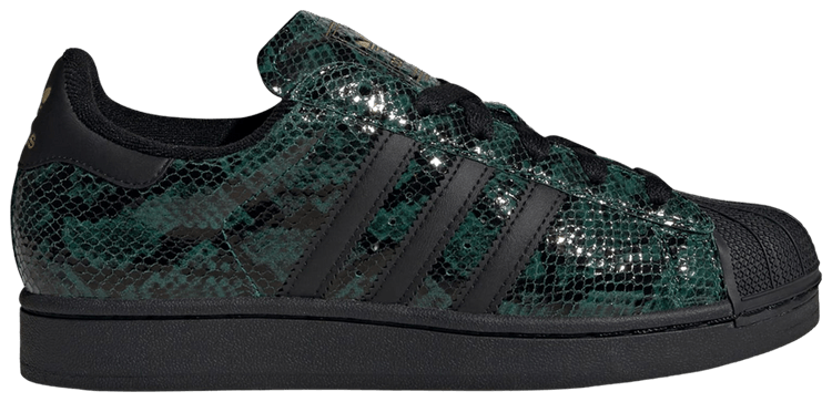 Adidas Wmns Superstar 2 Snakeskin Green