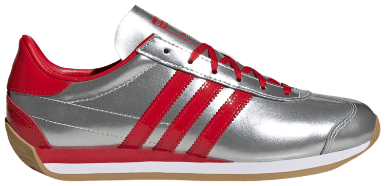 Adidas Wmns Country OG Silver Scarlet