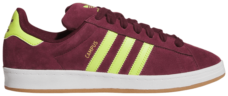 Adidas Campus ADV Maroon Solar Yellow