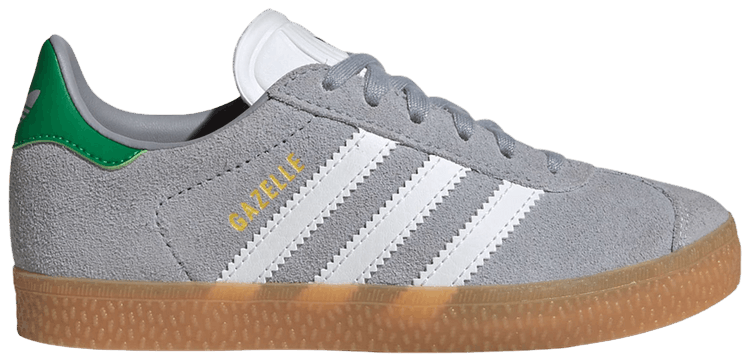 Adidas Gazelle C Silver White Green