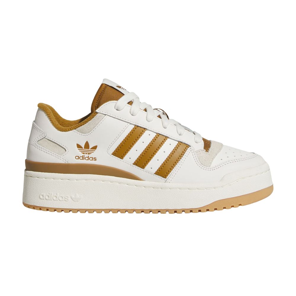 Click to view more detailed imagery on our partner's website Pre-owned Adidas Originals Adidas Wmns Forum Bold Stripes 'white Bronze' | Women's Size 7.5