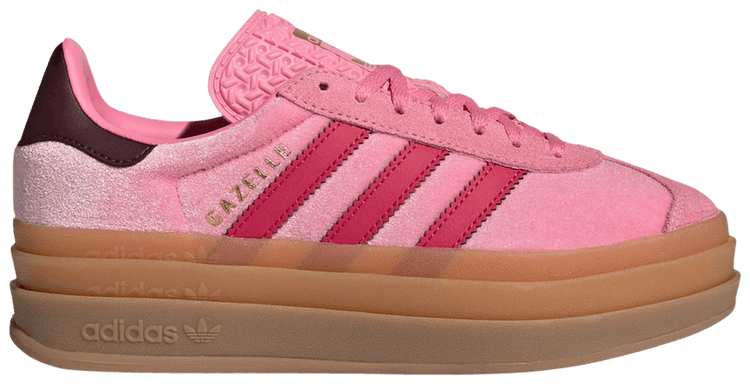 Adidas Gazelle Bold J Bliss Pink Maroon