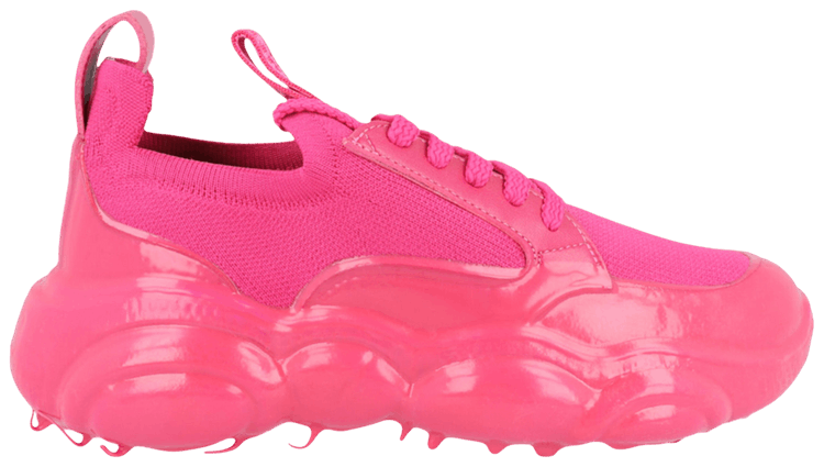 Moschino Wmns Teddy Bear Sole Sneaker Fuschia