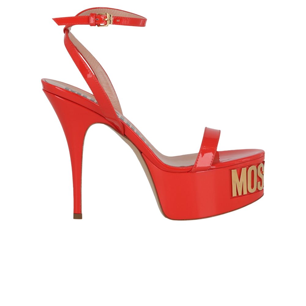 Pre-owned Moschino Wmns Platform Pump 'orange' | Women's Size 37