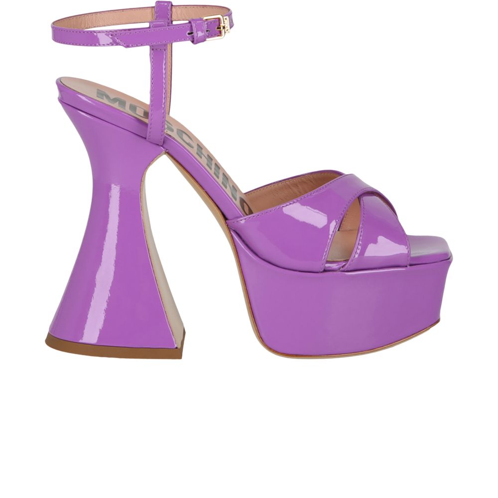 MOSCHINO Pre-owned Wmns Platform Heeled Sandal 'purple' | Women's Size 39