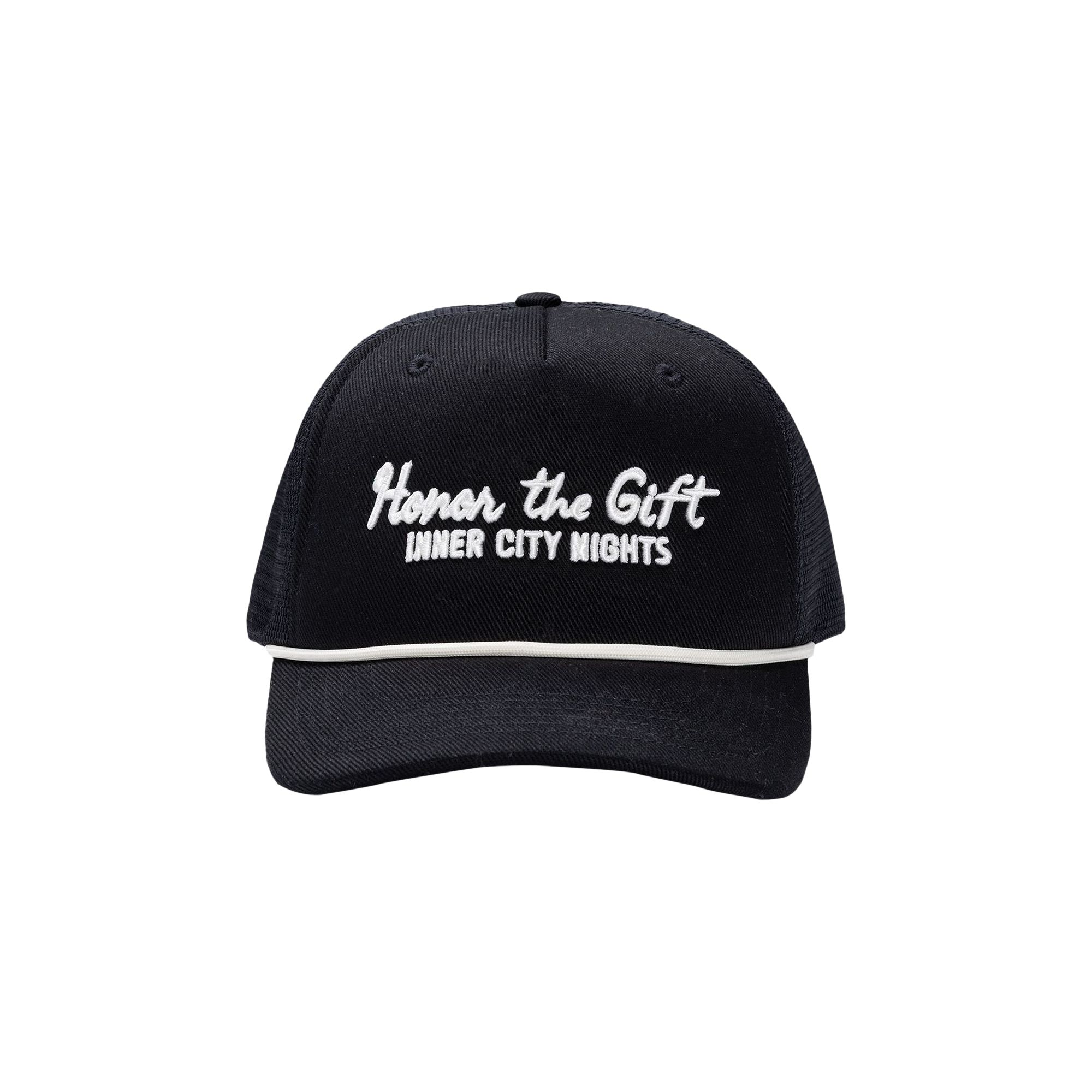 Pre-owned Honor The Gift City Nights Trucker Cap 'black' | Men's Size Onesize