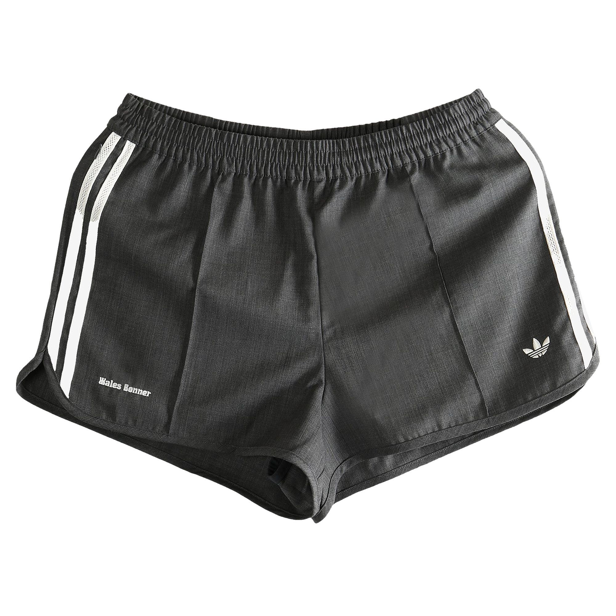Pre-owned Adidas Originals Adidas X Wales Bonner Wool Shorts 'dark Grey Heather' | Men's Size Xs In Gray