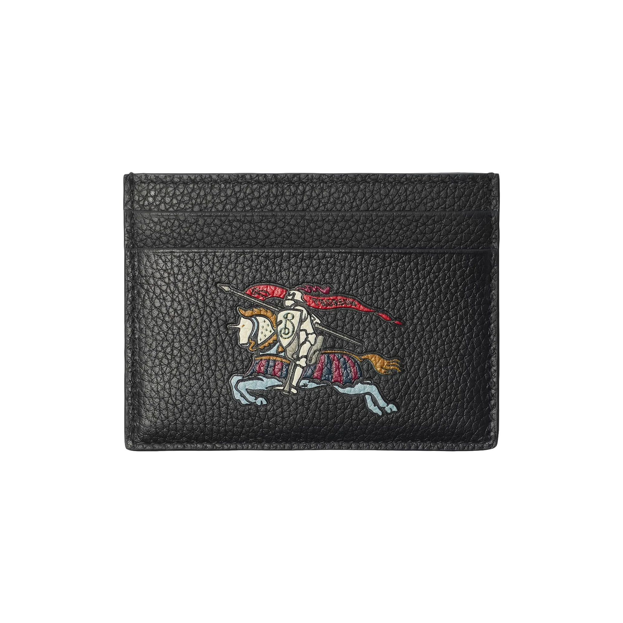 Pre-owned Burberry Black Card Case 'black' | Men's Size Onesize