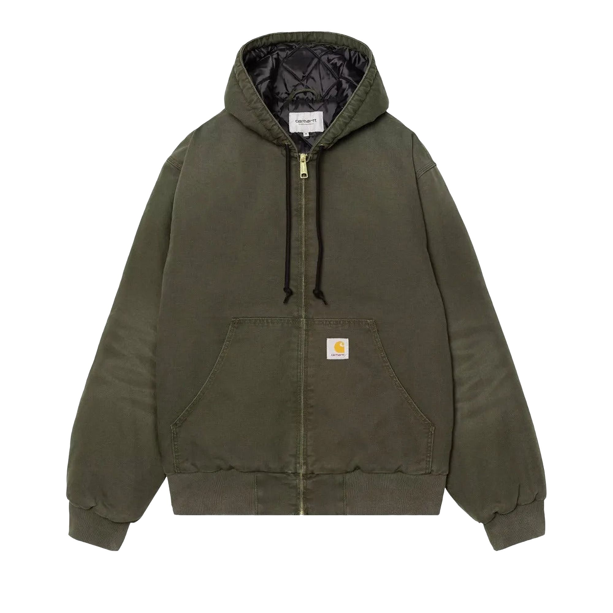 Pre-owned Carhartt Wip Og Active Jacket 'olive (stone Canvas)' | Green | Men's Size Xxl