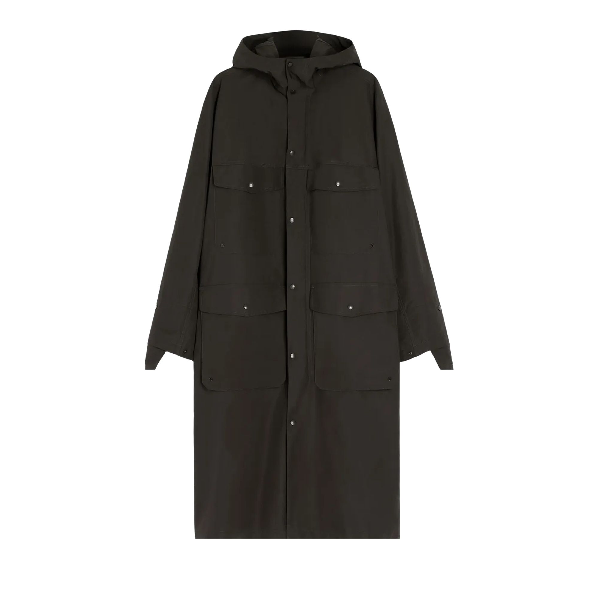 Pre-owned Lemaire Utility Raincoat 'dark Espresso' | Brown | Men's Size M