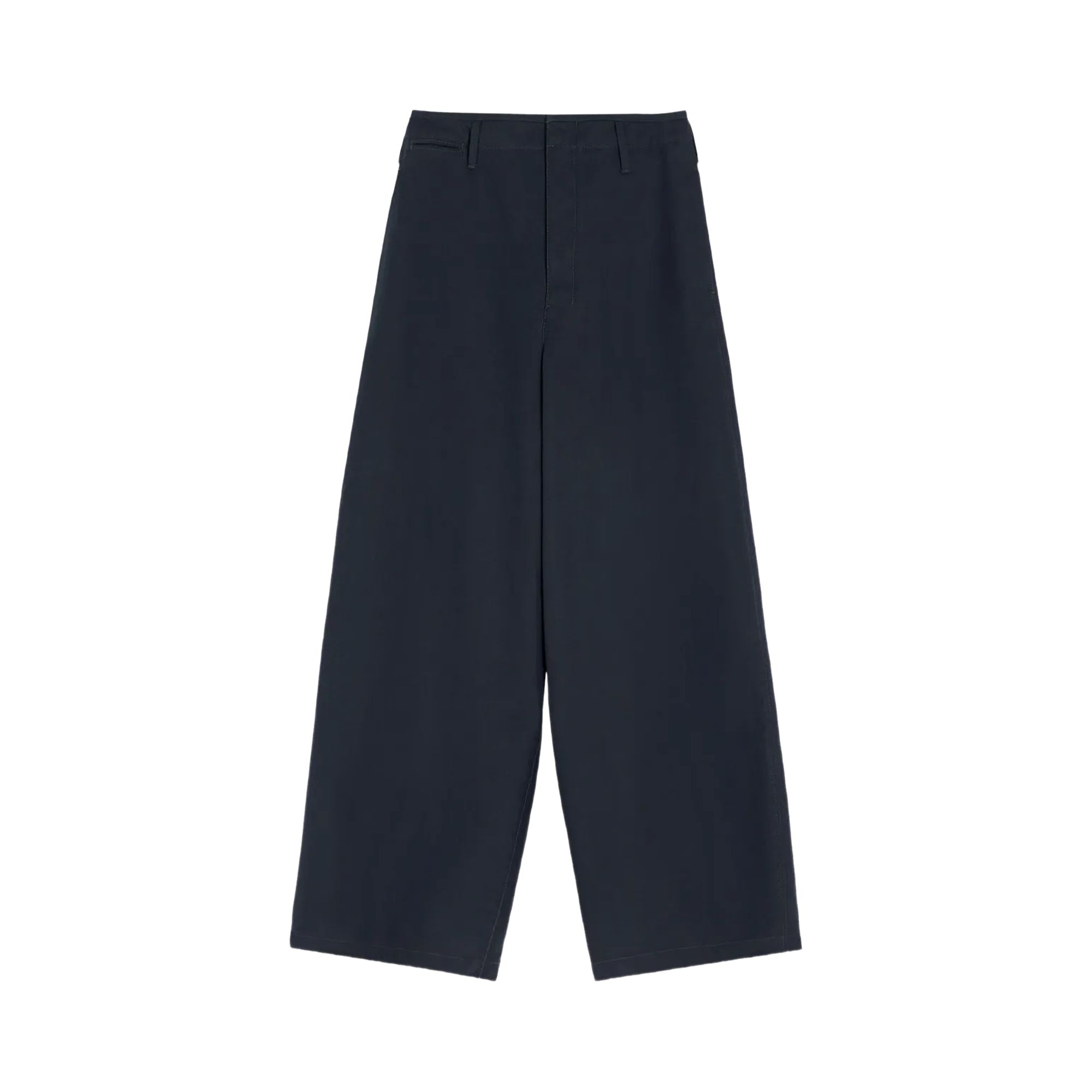 Pre-owned Lemaire Large Chino Pant 'graphite Blue' | Women's Size 34