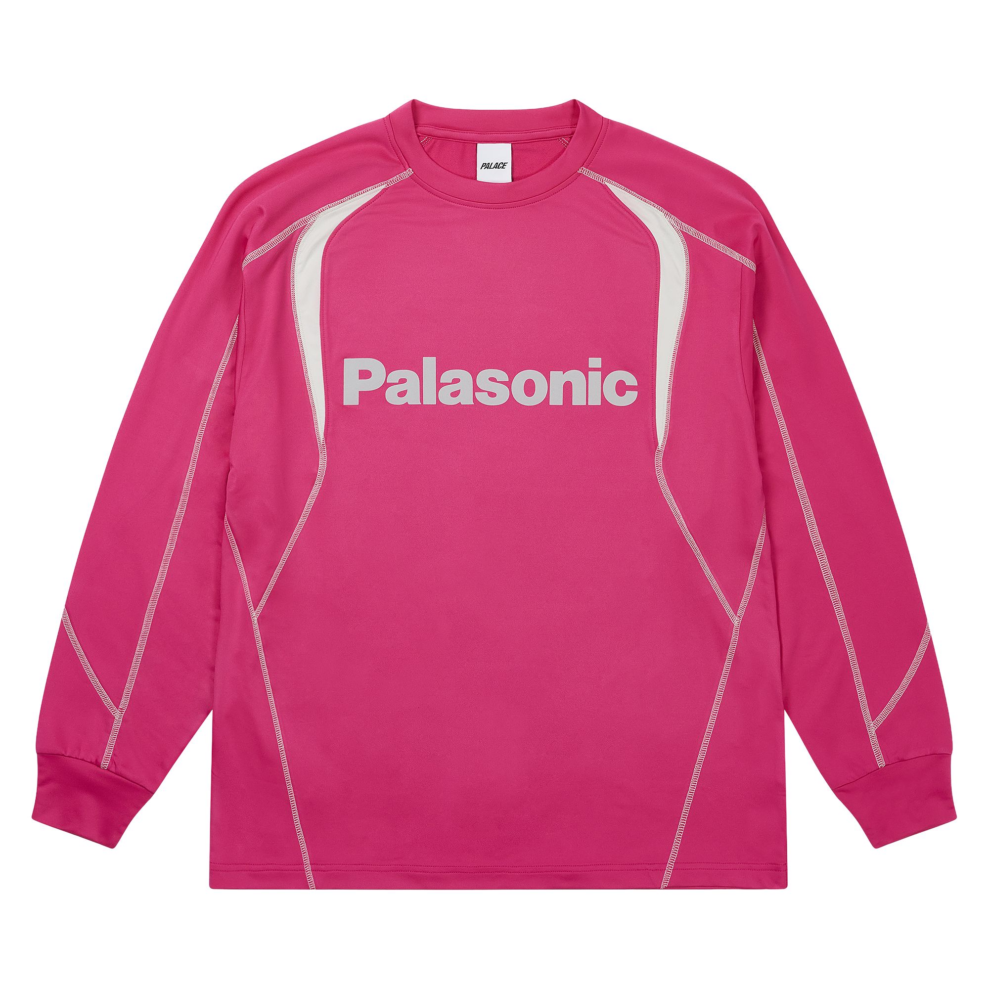 Pre-owned Palace Trail Runner 2 Long-sleeve 'posh Pink' | Men's Size Xl